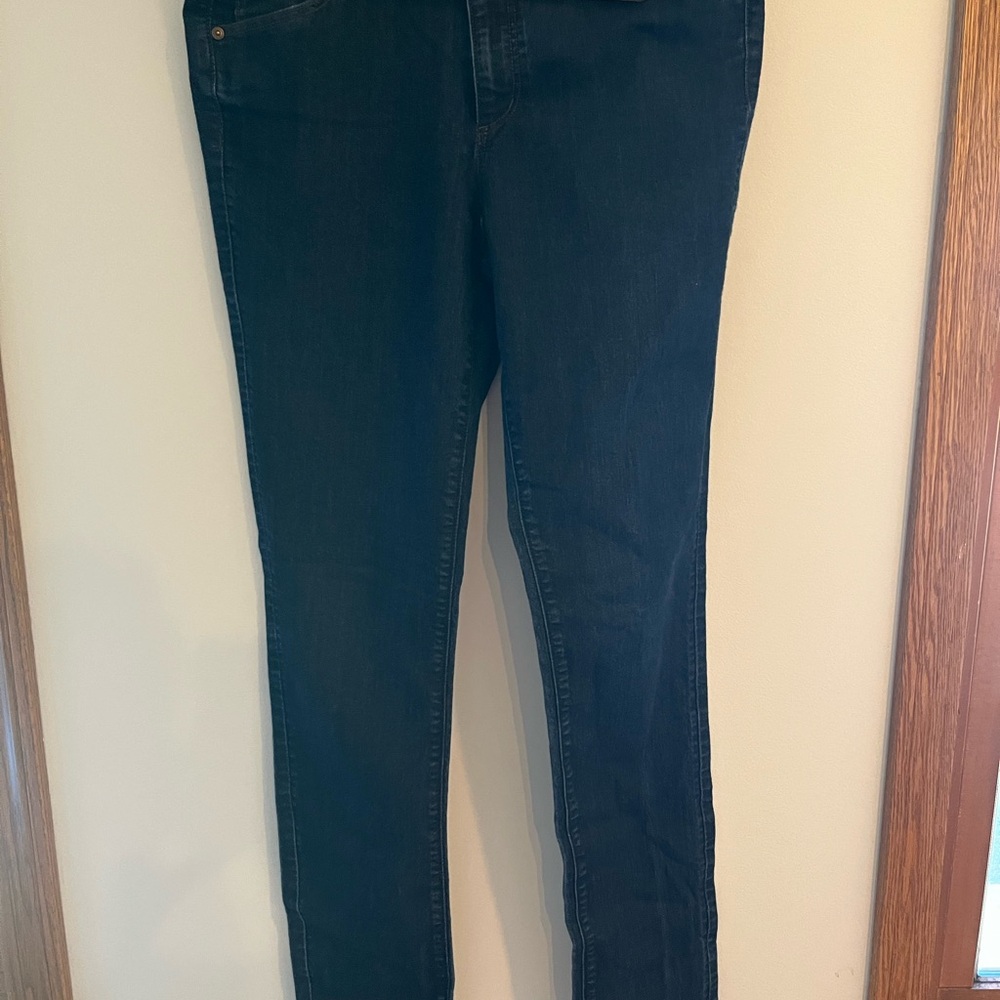 LOFT Dark Blue Women's Straight Leg Jeans
